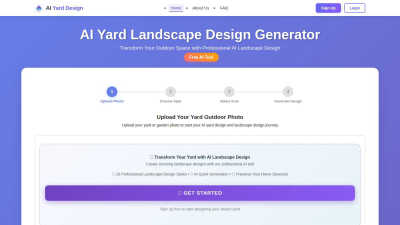 AI Yard Design - AI tool for Design Tools