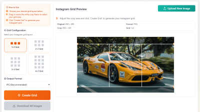 IG Grid Maker - AI tool for Image & Photo