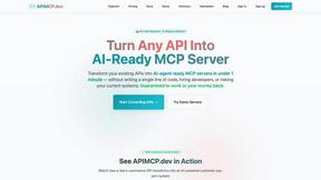 APIMCP.dev - AI tool for productivity