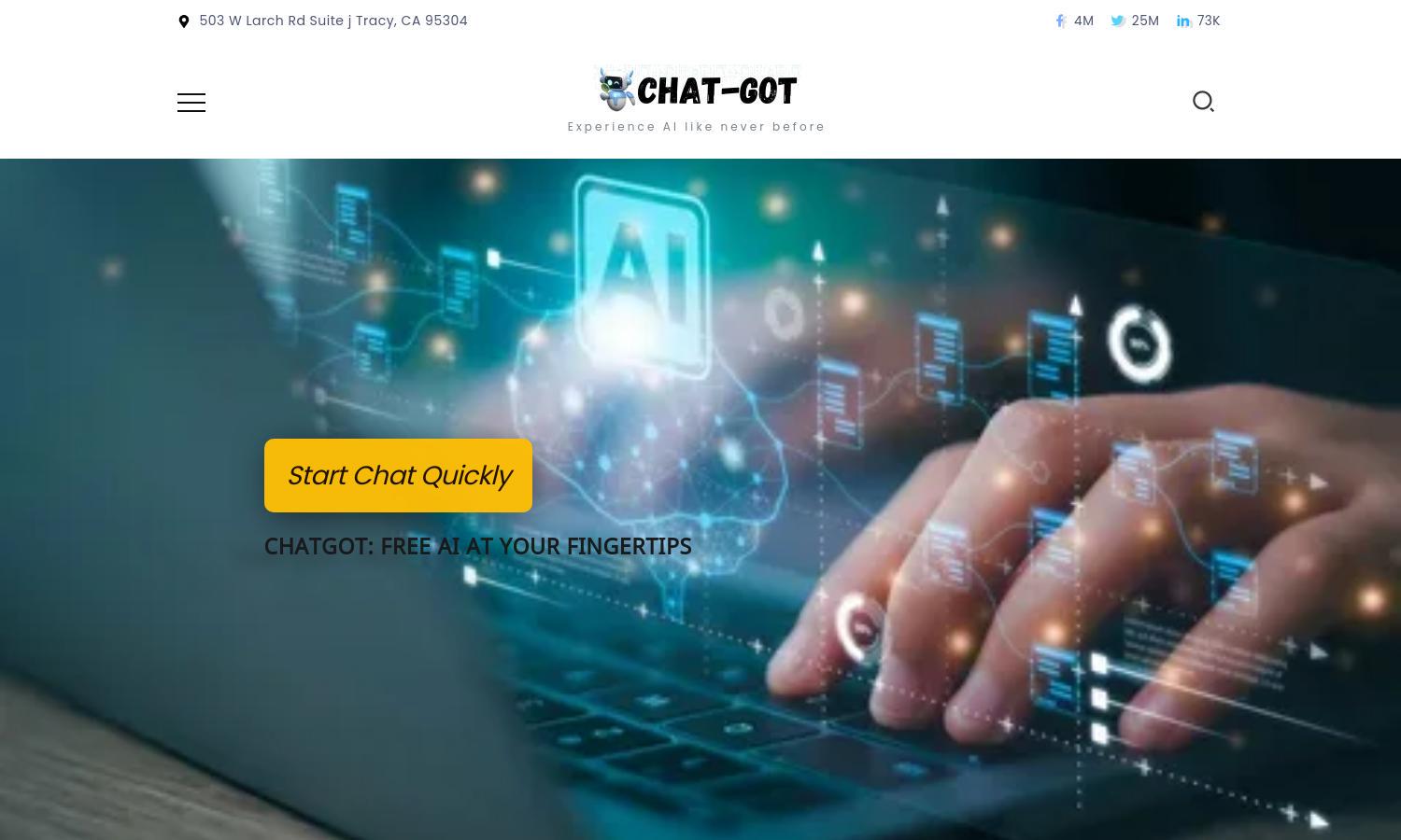 ChatGot Website