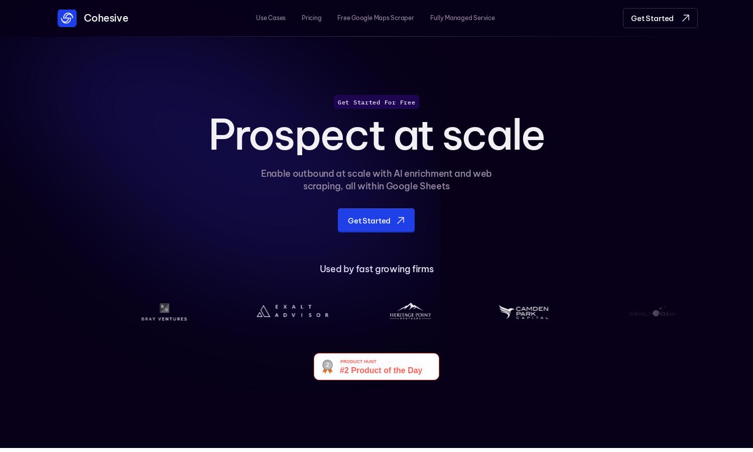 Cohesive AI Website