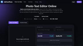 EditTextPhoto - AI tool for Image & Photo