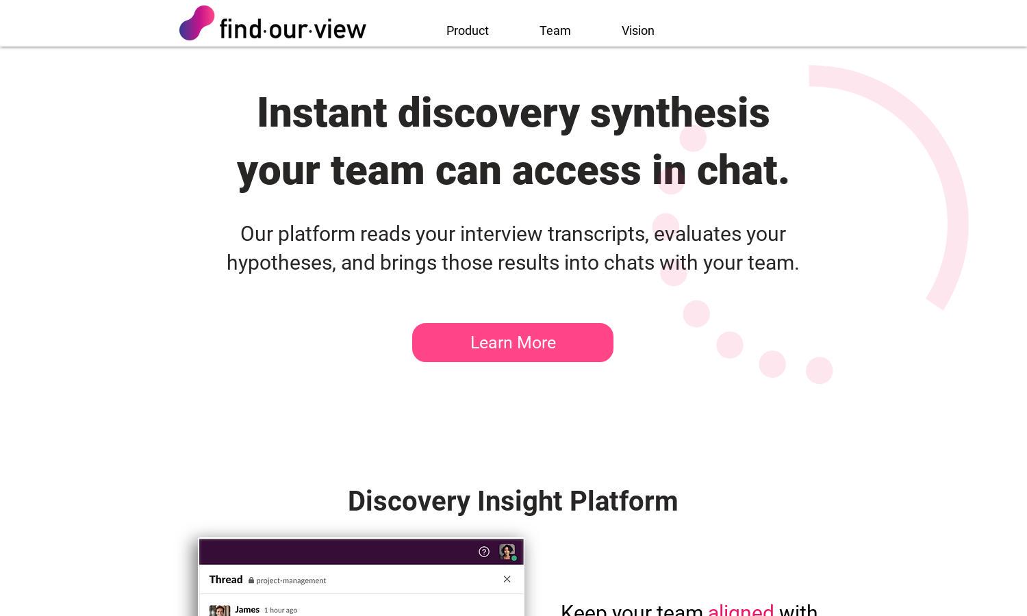 FindOurView Website