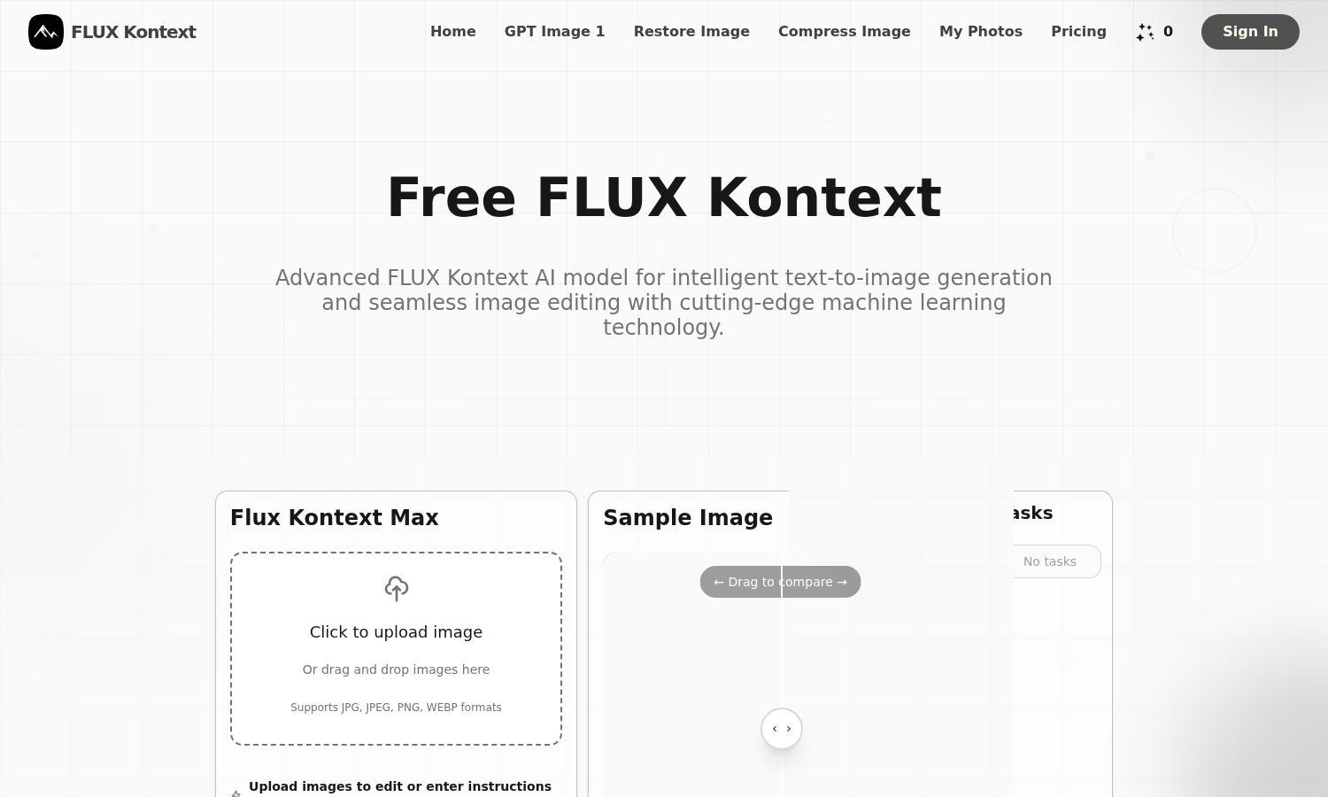 FLUX Kontext Website
