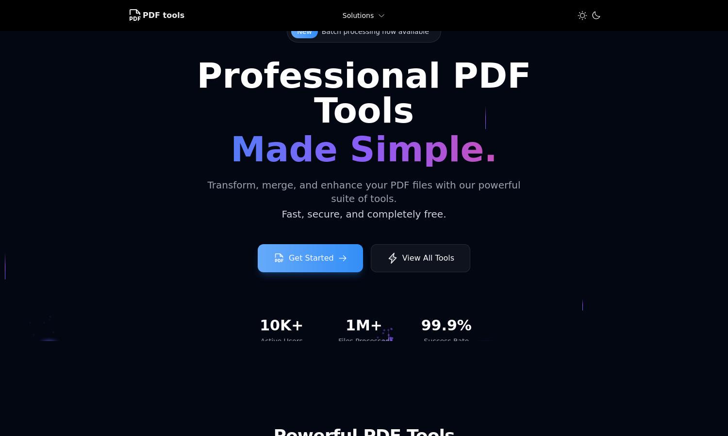 HEIC to PDF Website