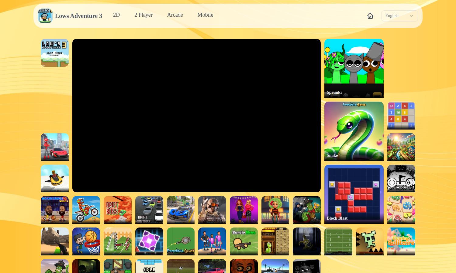 Lows Adventure 3 Website