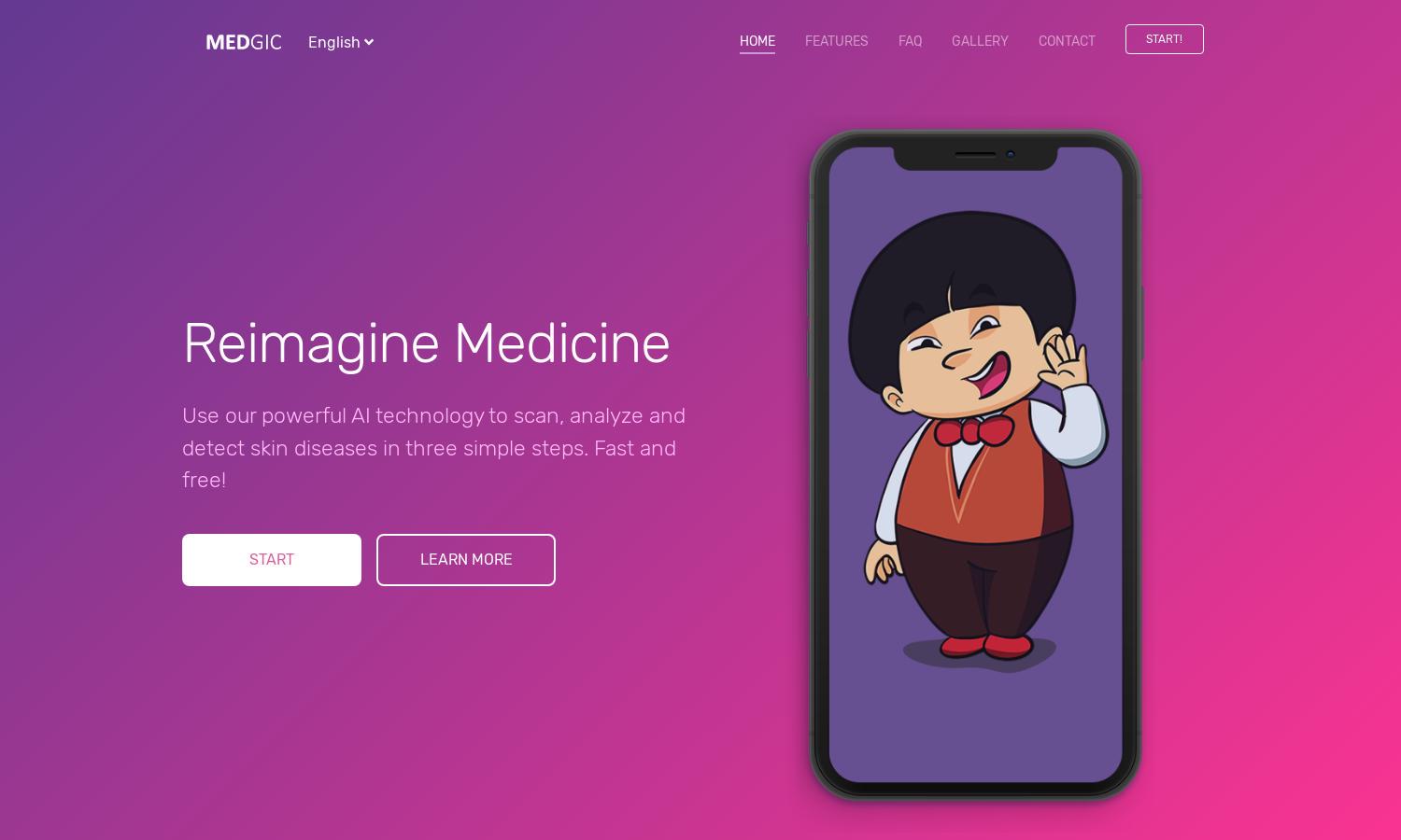 Medgic Website