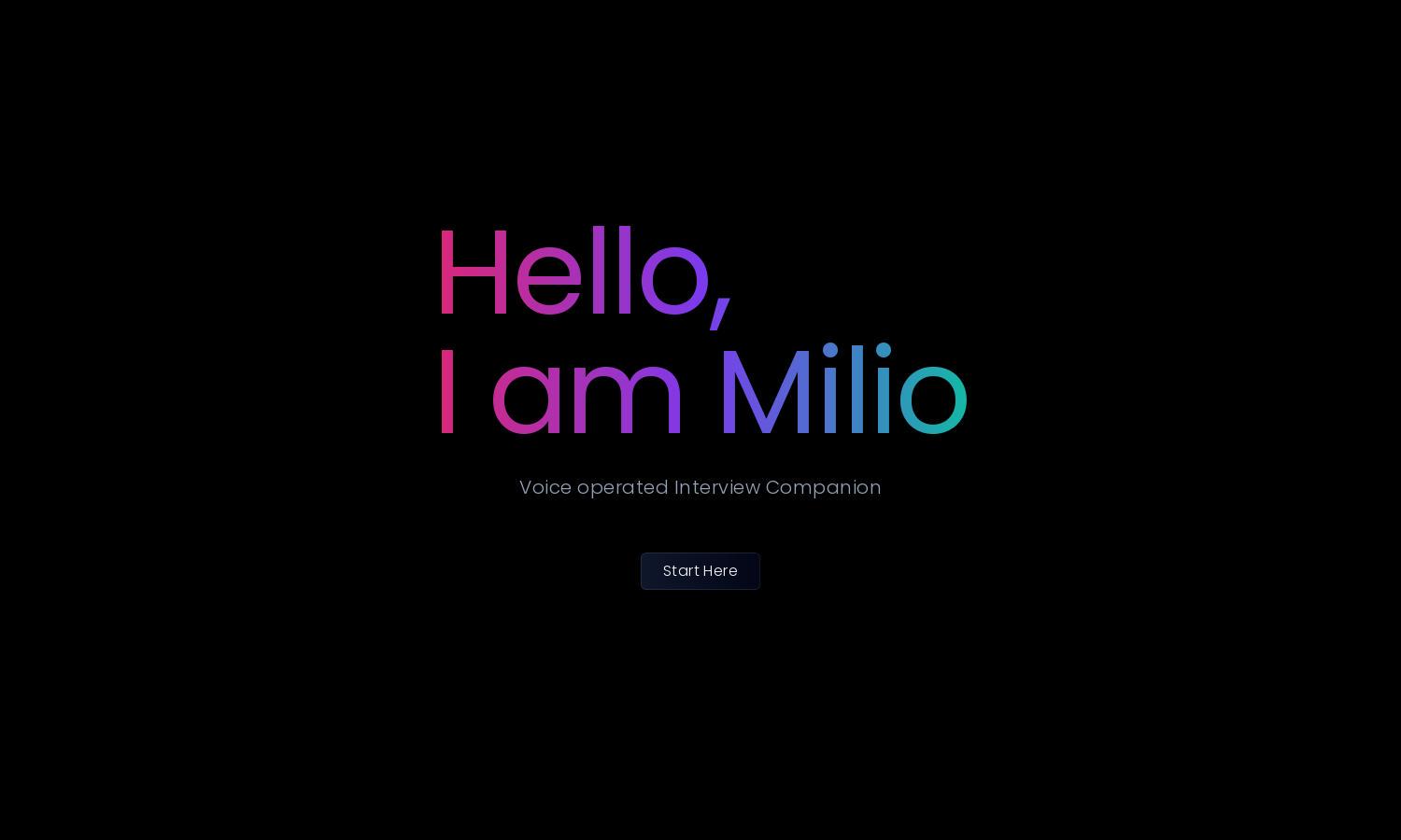 Milio Website