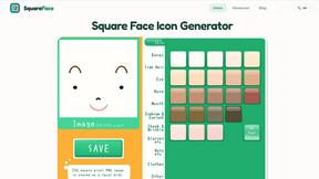 Square Face Icon Generator - AI tool for Social Media